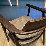 Подушка к стулу Страсбург светло-коричневая ткань - 8