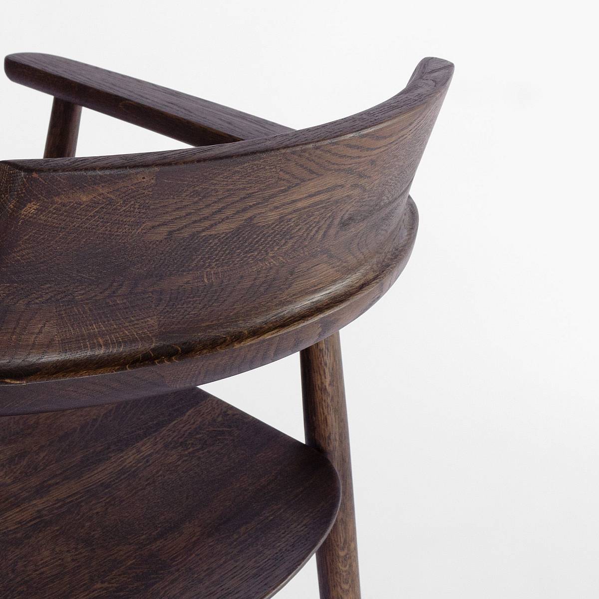 Стул Страсбург дуб тон темный орех (масло), фото 6