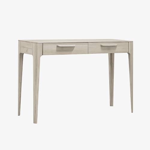 картинка Стол туалетный Аделаида 120х41х76 см массив дуба тон светлый натуральный (масло) от производителя дизайнерской мебели Deephouse