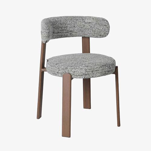 картинка Стул Бонн зеленая ткань ножки металл (под дерево) от производителя дизайнерской мебели Deephouse