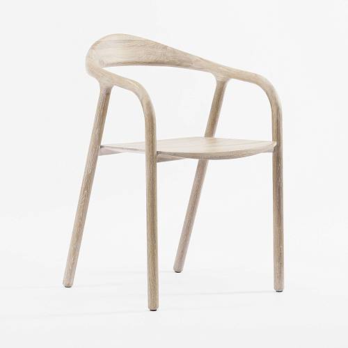 картинка Стул Лугано дуб тон светлый натуральный (масло) от производителя дизайнерской мебели Deephouse