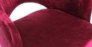 УЦЕНКА! Стул MARTIN бархат цвет марсала (бордовый) + розовое золото (тренд 2017!) - 5