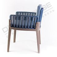 Кресло Майями синий ножки серые - 11
