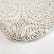 Подушка к стулу Монако кремовая ткань - 4