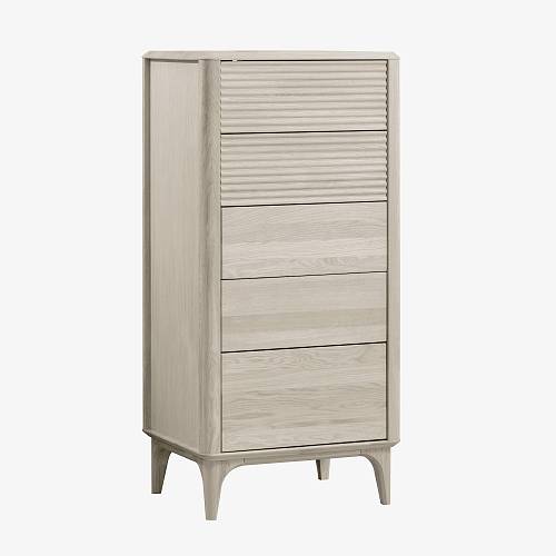 картинка Комод Канберра 56,4х45х118 см массив дуба тон светлый натуральный (масло) от производителя дизайнерской мебели Deephouse