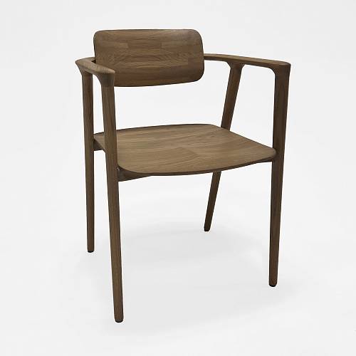 картинка Стул Нагоя дуб тон терра (масло) от производителя дизайнерской мебели Deephouse