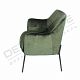 Кресло Флом темно-зеленый бархат - 3
