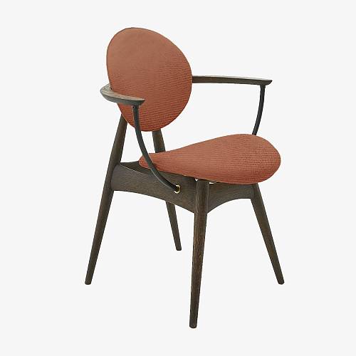 картинка Стул Монтана с подлокотниками ткань дуб от производителя дизайнерской мебели Deephouse