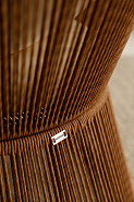 Кресло Сен-Тропе плетеное бежевое подушка светло-бежевая  - 17