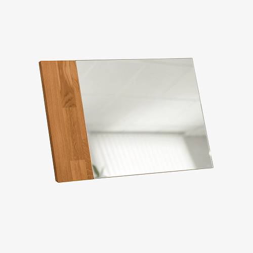 картинка Зеркало Саннес настенное 57х14х34 см массив дуба тон коньяк (масло) от производителя дизайнерской мебели Deephouse