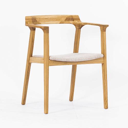 картинка Стул Нью-Йорк ткань массив дуба от производителя дизайнерской мебели Deephouse