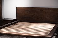 Кровать Аккра дуб, тон рич (по матрасу 200 х 160 см) - 9
