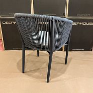 Кресло Марсель плетеное серое - 10