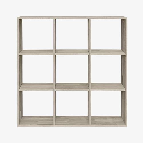 картинка Стеллаж Вестерос 113х35х113 см массив дуба тон светлый натуральный (масло) от производителя дизайнерской мебели Deephouse