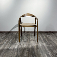 Подушка к стулу Лугано натуральная бежевая кожа - 3