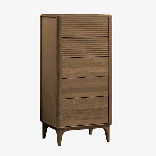 картинка Комод Канберра 56,4х45х118 см массив дуба тон терра (масло) от производителя дизайнерской мебели Deephouse