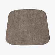 Подушка к стулу Монако Нью бежево-коричневая ткань - 1