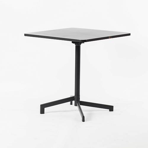 картинка Стол Бонифачо 70*70 см столешница серый металл ножки металл (серый) от производителя дизайнерской мебели Deephouse