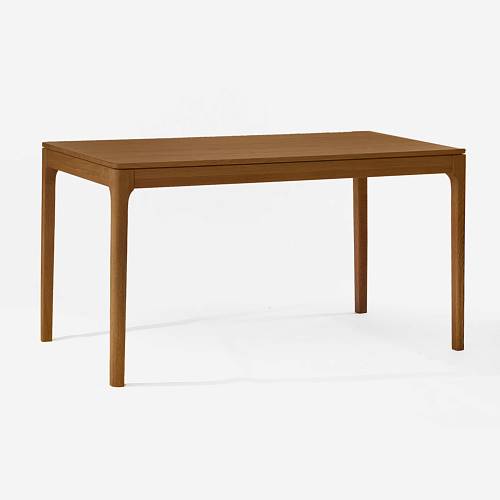 картинка Стол Кёльн прямоугольный 120*80 см массив дуба тон коньяк ширина царги 5,5 см от производителя дизайнерской мебели Deephouse