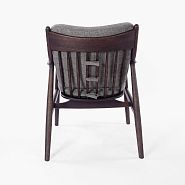 Кресло Ольборг темно-серая ткань, дуб, тон американский орех нью - 3