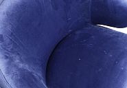 УЦЕНКА! Стул Бильбао пыльно-синий бархат (повреждения бархата) - 7