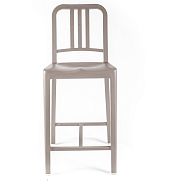 Барный стул NAVY пластик светло-серый - 6