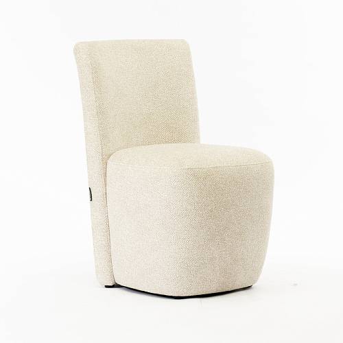 картинка Стул Комо светло-бежевая ткань микровелюр букле от производителя дизайнерской мебели Deephouse