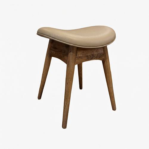 картинка Табурет Монтана кожа дуб от производителя дизайнерской мебели Deephouse