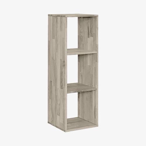 картинка Стеллаж Вестерос 39х35х113 см массив дуба тон светлый натуральный (масло) от производителя дизайнерской мебели Deephouse