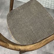 Подушка к стулу Лугано cветло-коричневая ткань - 10