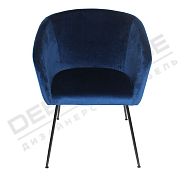 Стул Тулуза синий бархат (сиденье размер <span style='color:#e05050'>XXL</span>) - 3