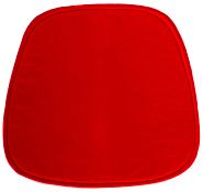 Подушка на стул 018 красная - 1
