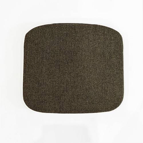 картинка Подушка к стулу Монако коричневая ткань от производителя дизайнерской мебели Deephouse