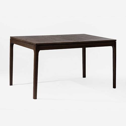 картинка Стол Кёльн прямоугольный раскладной 140(180)*90 см массив дуба тон темный орех ширина царги 5,5 см от производителя дизайнерской мебели Deephouse