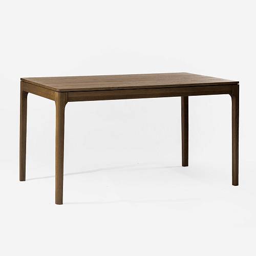 картинка Стол Кёльн прямоугольный 120*80 см массив дуба тон терра ширина царги 5,5 см от производителя дизайнерской мебели Deephouse