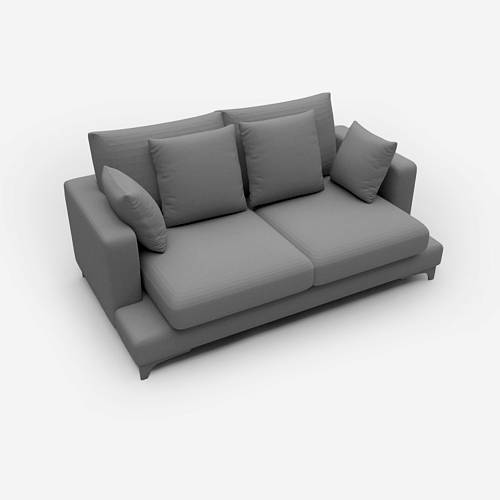 картинка Диван Хэмптонс ткань Категория 2 (1 модуль) от производителя дизайнерской мебели Deephouse