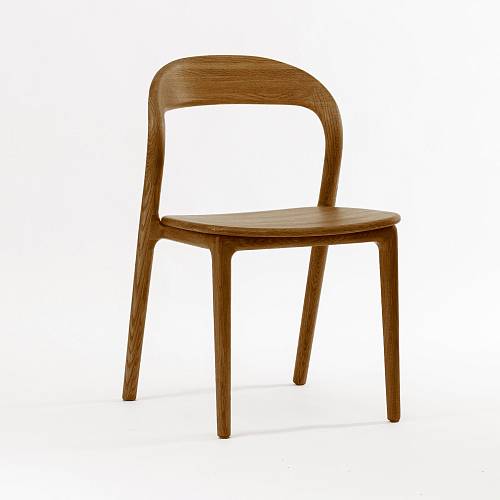 картинка Стул Лугано без подлокотников дуб тон коньяк от производителя дизайнерской мебели Deephouse