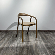 Подушка к стулу Лугано натуральная бежевая кожа - 4