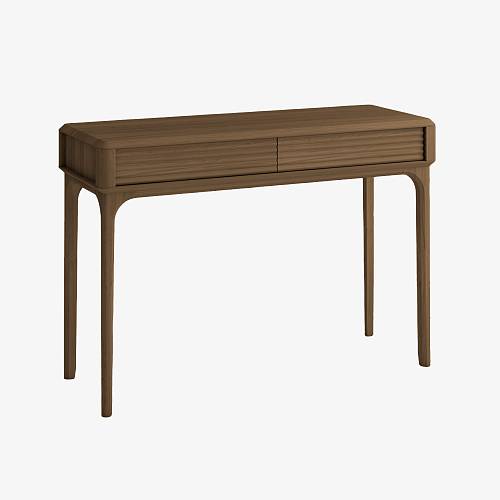 картинка Стол туалетный Канберра 110х41,4х76 см массив дуба тон терра (масло) от производителя дизайнерской мебели Deephouse