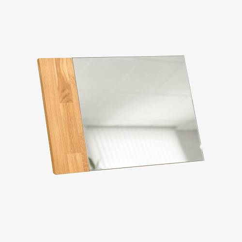 картинка Зеркало Саннес настенное 57х14х34 см массив дуба тон натуральный (масло) от производителя дизайнерской мебели Deephouse