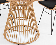 Сет Малибу стол 80 см + 2 стула органик - 7