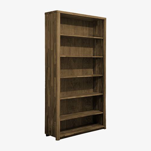 картинка Стеллаж Хорсенс 108,4х40,2х201,5 см массив дуба тон терра (масло) от производителя дизайнерской мебели Deephouse