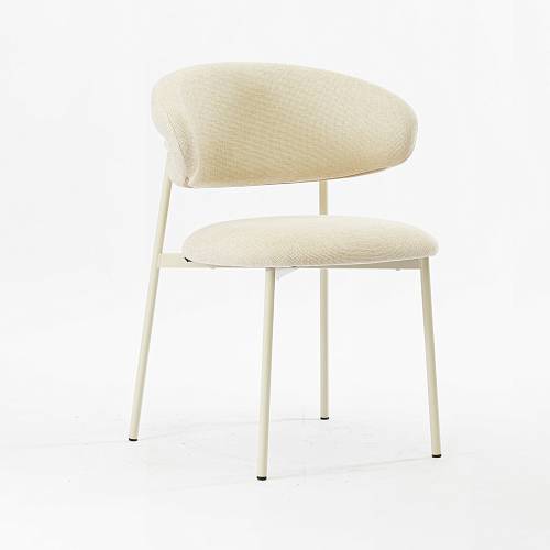 картинка Стул Феррара светло-бежевая ткань ножки светло-бежевые от производителя дизайнерской мебели Deephouse